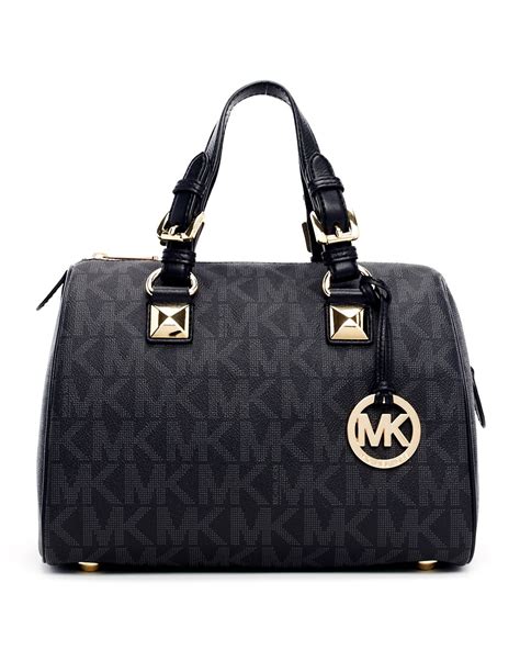 michael kors grayson medium black